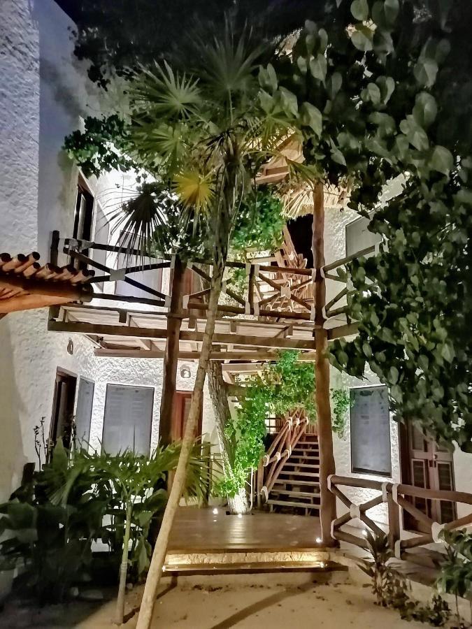Casa Mech Hotell Isla Holbox Exteriör bild