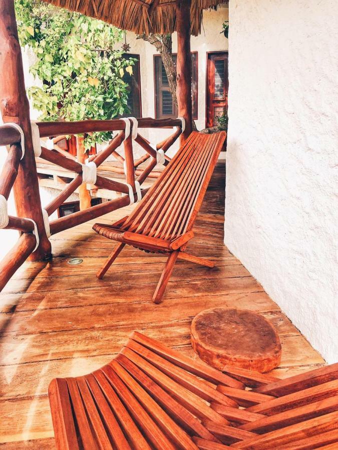 Casa Mech Hotell Isla Holbox Exteriör bild
